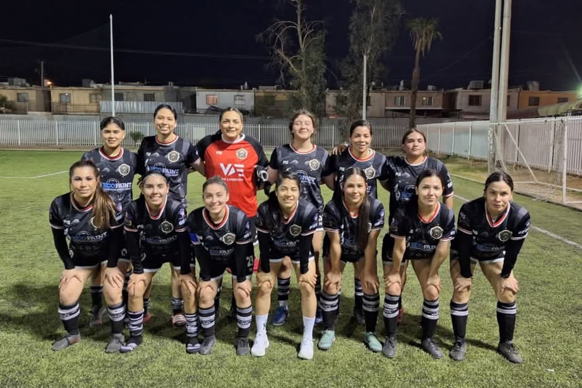 Manchester Vera femenil cierra con goleada en la LUFF