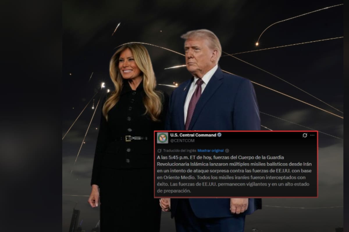 Luego de amenazar con matar a Melania Trump, Guardia Revolucionaria de Irán lanzó ataque sorpresa contra EEUU y los misiles habrían sido neutralizados