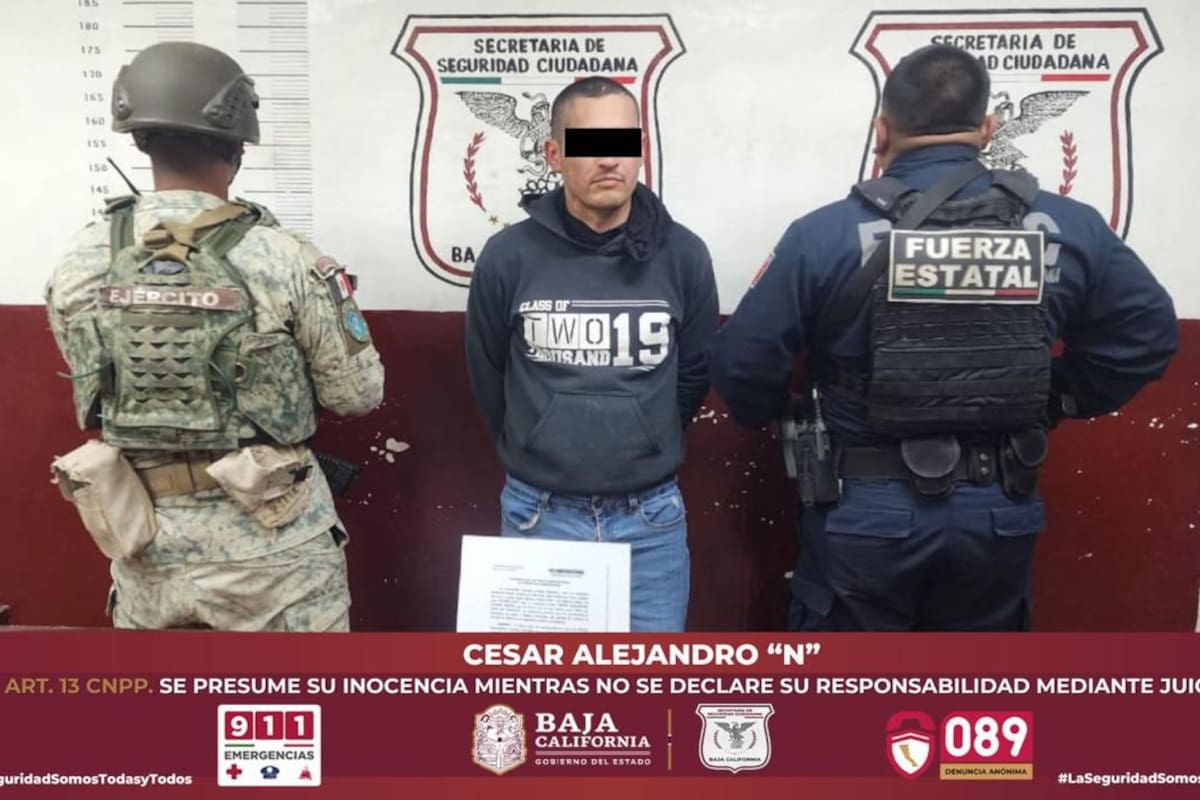 Arrestan a dos hombres buscados por fraude y robo de vehículo en Mexicali