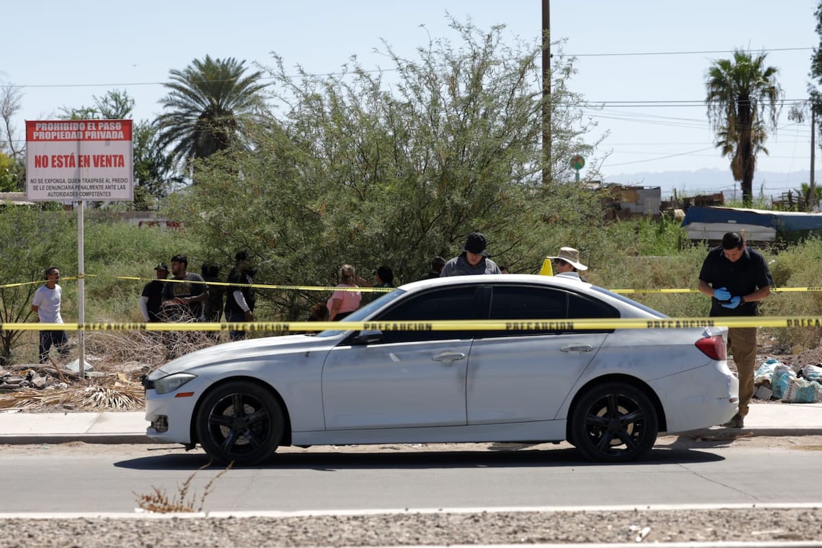 Encuentran abandonado BMW de Juan David, joven asesinado tras salir a vender su carro en Mexicali