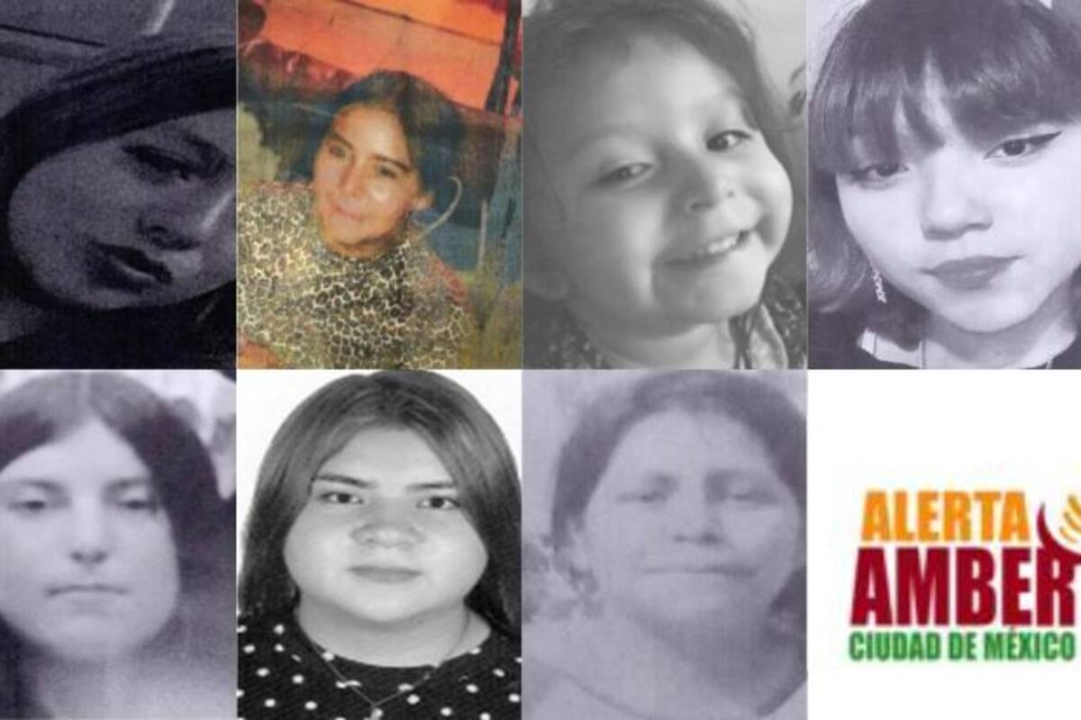 Alerta Amber CDMX: Desaparecen siete jovencitas en la capital