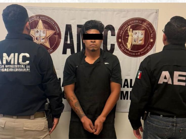 Captura AMIC en Guaymas a prófugo que era buscado por homicidio en Chihuahua