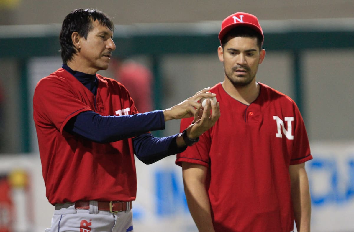 Isidro Márquez como coach de los Mayos de Navojoa en 2013. (Foto: Archivo GH)