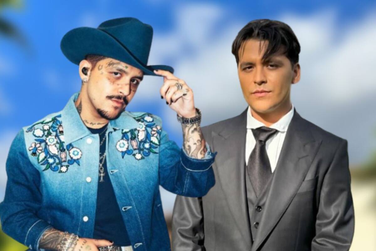 Christian Nodal publica fotos sin tatuajes en el rostro y enloquece las redes sociales