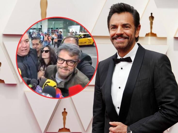Eugenio Derbez protagoniza tenso momento al ser acorralado por la prensa en el Aeropuerto de CDMX