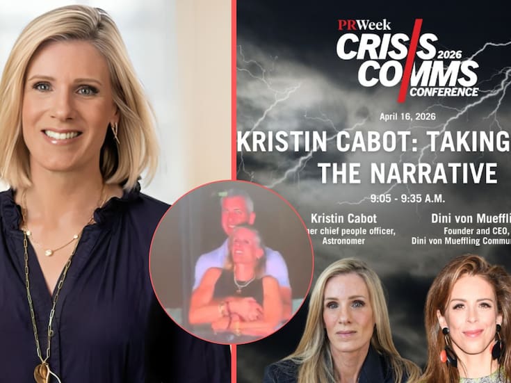 Kristin Cabot, la mujer señalada por infidelidad en el concierto de Coldplay ahora cobra 800 dólares para ofrecer conferencia sobre manejo de crisis