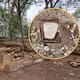 Especialistas del INAH en Veracruz descubren una plataforma ceremonial de hace más de mil 400 años con una decoración que nunca antes se había visto en la región