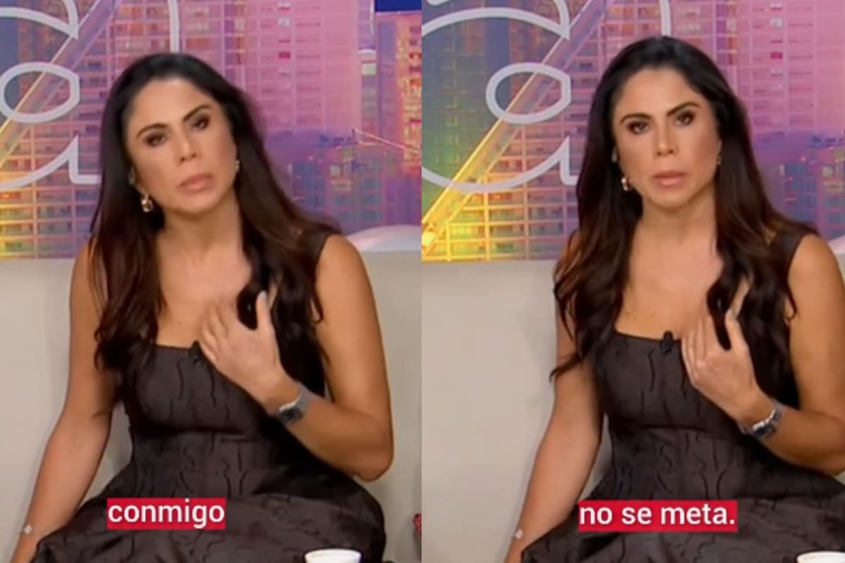 Paola Rojas responde a Aleks Syntek: “Conmigo no te metas”
