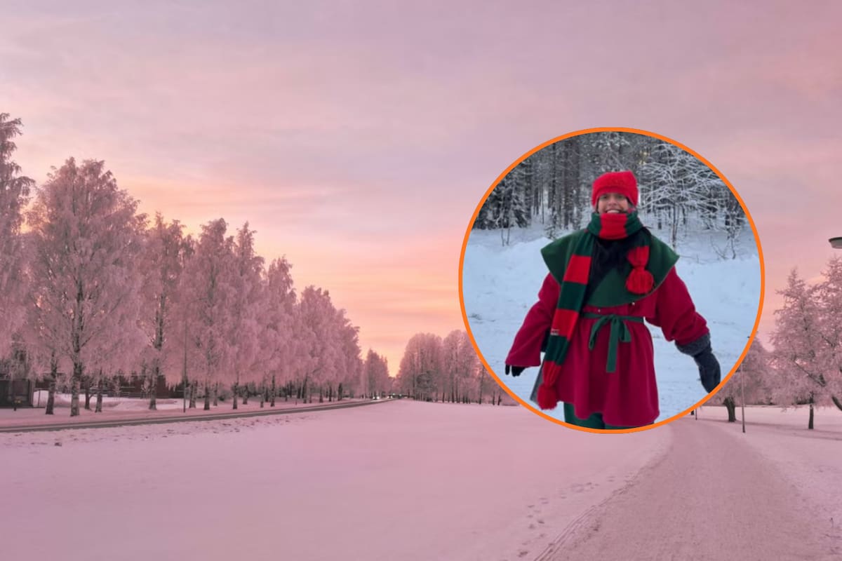 Una colombiana cuenta cómo es vivir en Finlandia durante el invierno, con temperaturas de hasta -35 grados, pocas horas de luz, auroras boreales y costumbres muy distintas a las de Latinoamérica