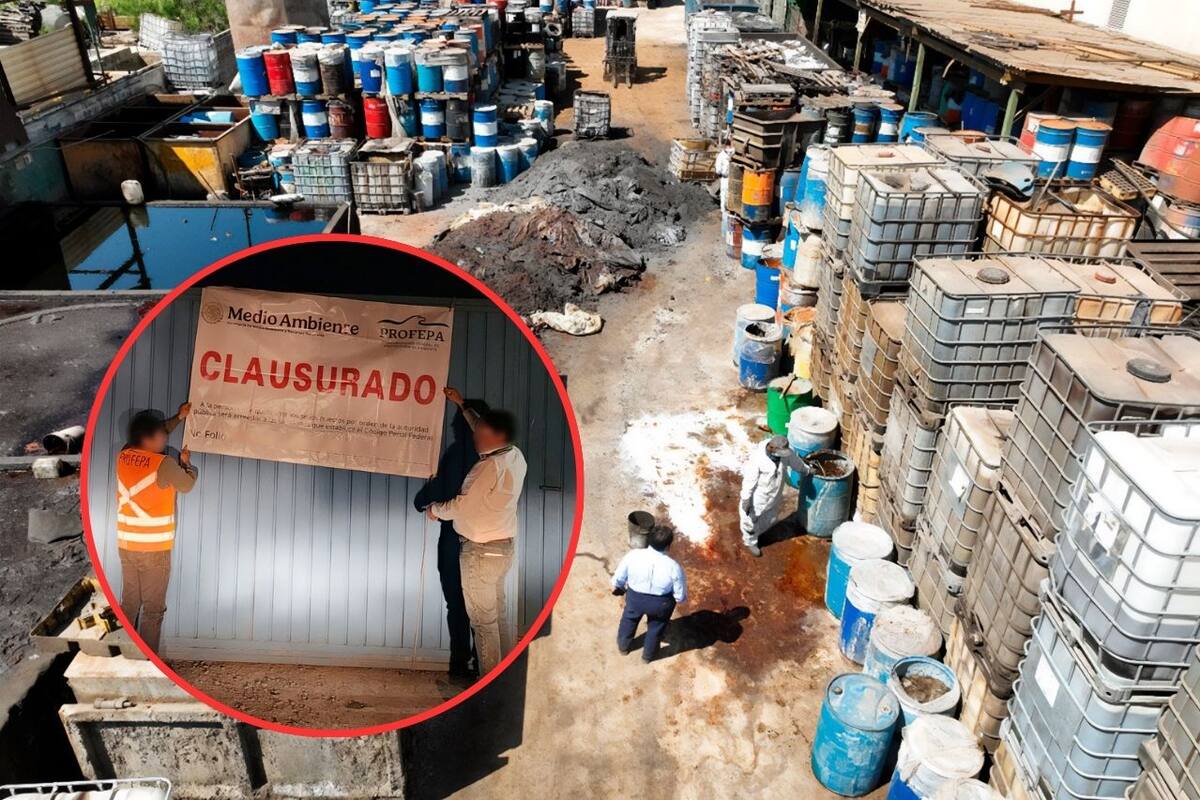 Profepa clausura empresas en Nuevo León por manejo inadecuado de residuos peligrosos