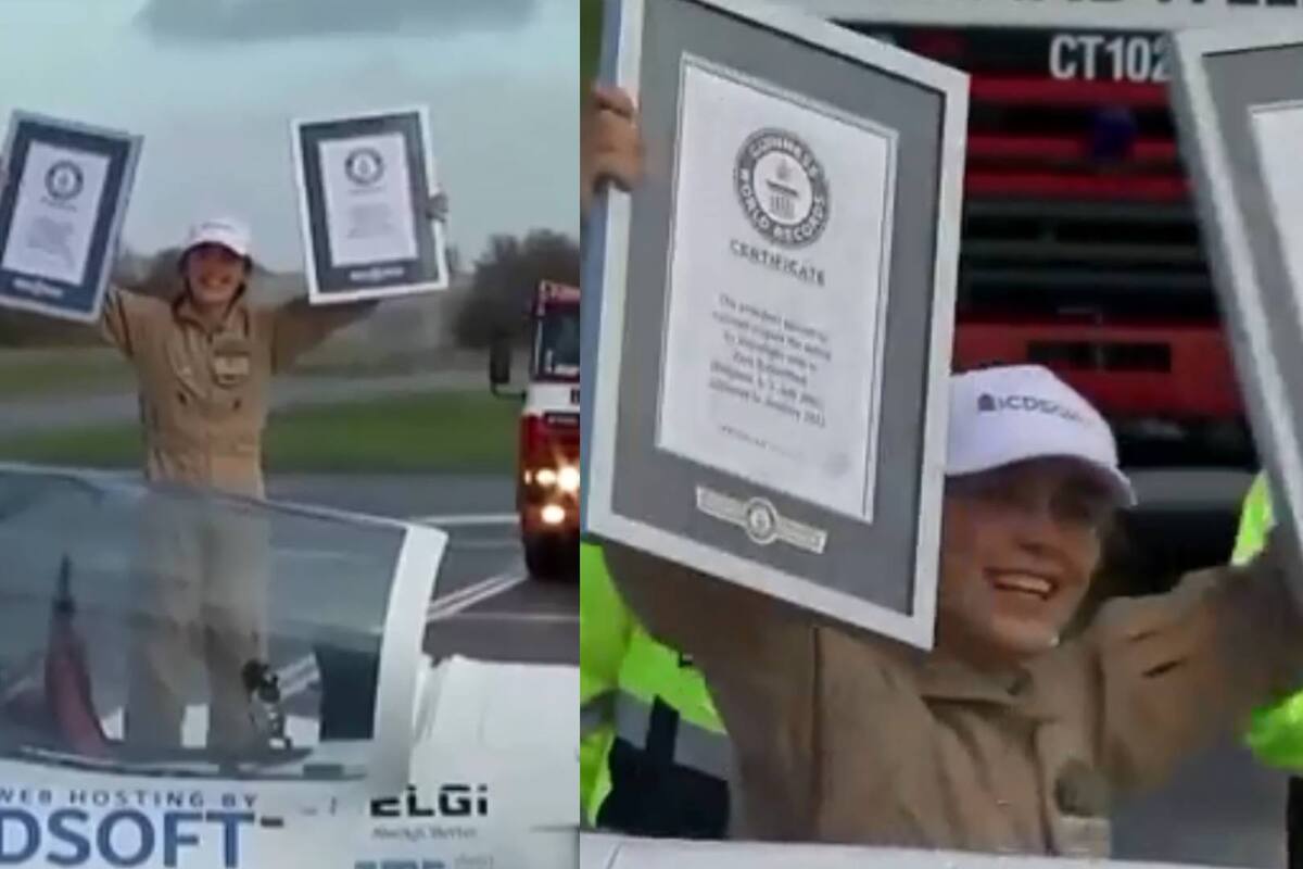 Zara Rutherford: A sus 19 años se convierte en la piloto solitaria más joven en dar la vuelta al planeta