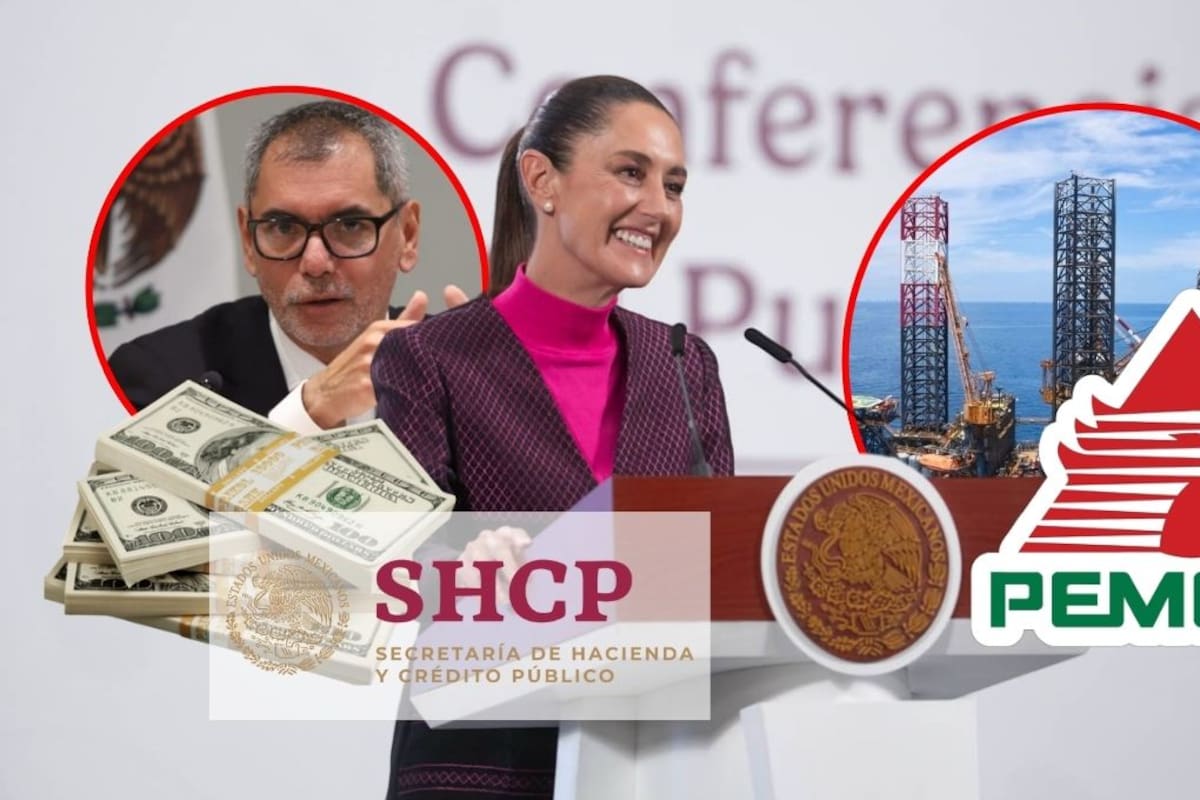 Hacienda emitirá notas financieras para apoyar liquidez de Pemex, una de las empresas petroleras más endeudadas del mundo, con obligaciones que superan los 100 mil millones de dólares