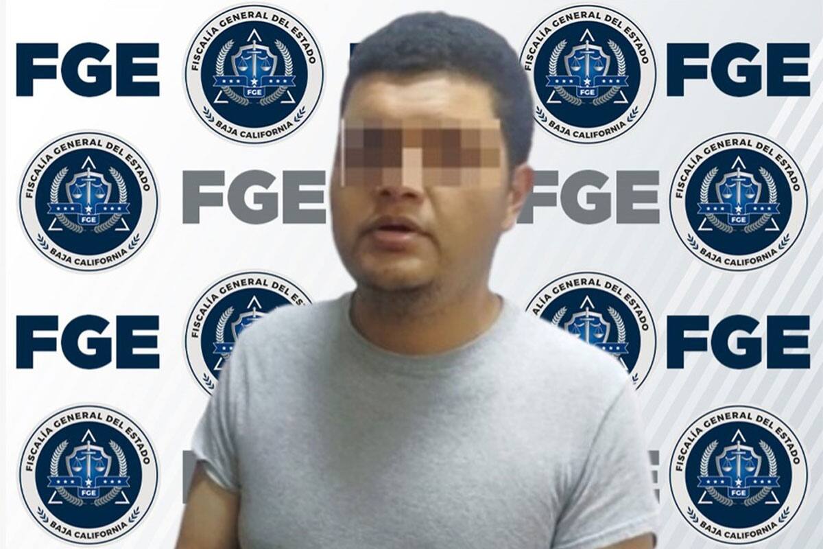 FGE presenta cargos penales contra sujeto acusado de feminicidio en Rosarito