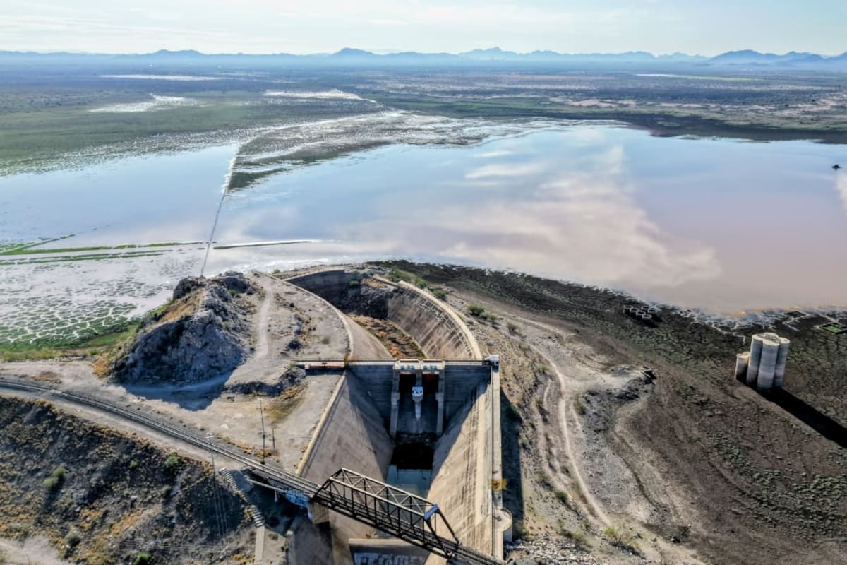 Lluvias elevan a 18.7% el nivel de las presas de Sonora; El Novillo, Oviáchic y Mocúzari reciben nuevos escurrimientos