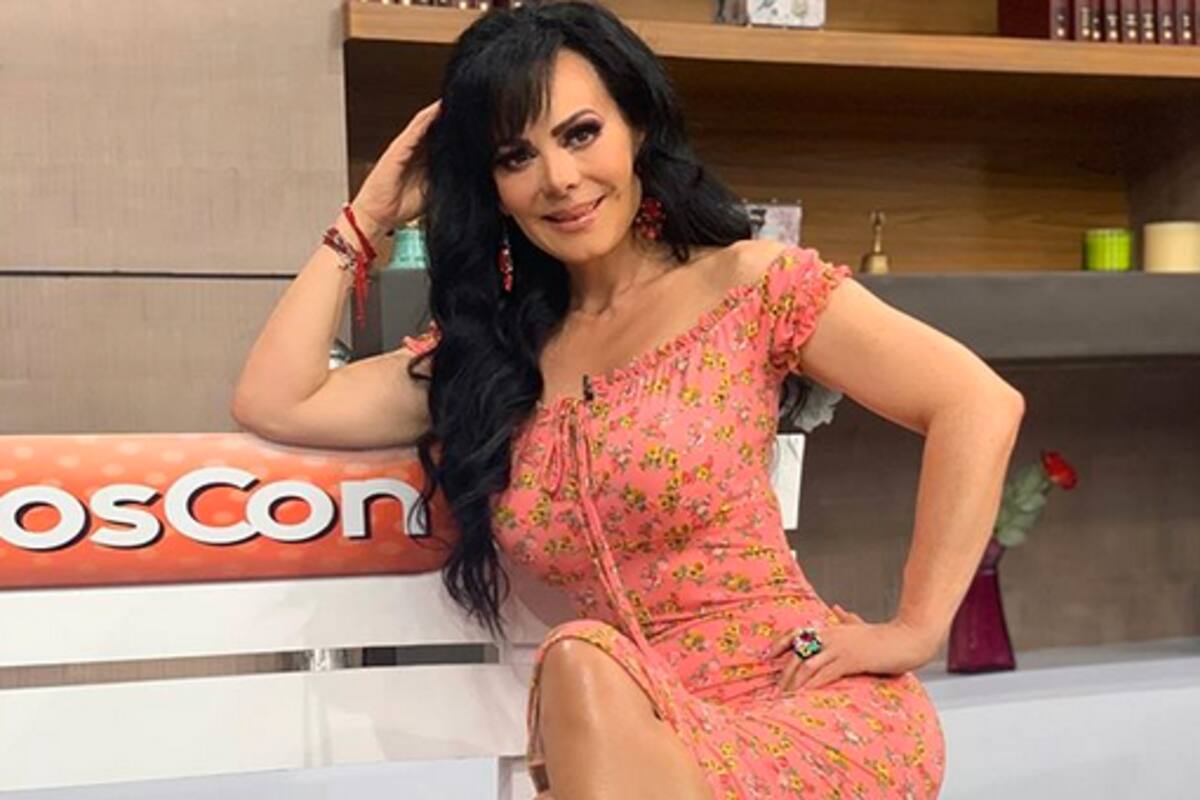 Maribel Guardia presume figura en ajustado y corto vestido
