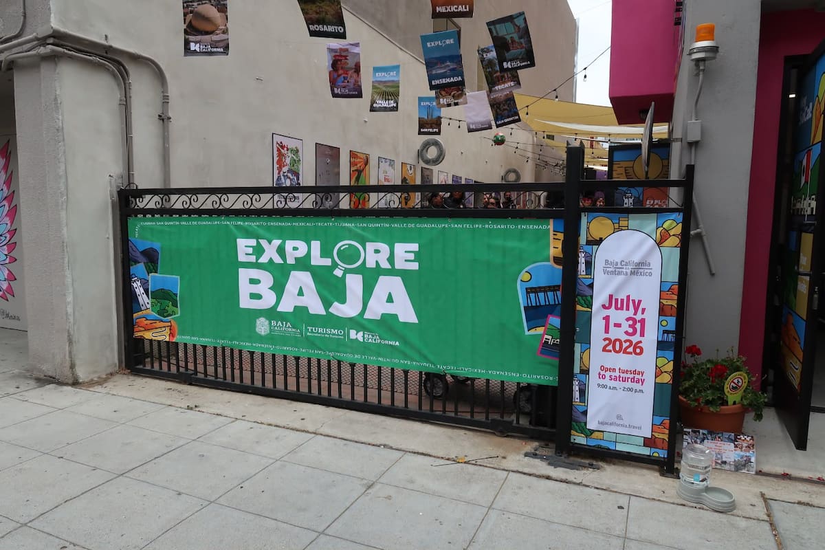 El Consulado de México en San Diego inauguró la Ventana a México, un espacio donde durante julio se promoverán los atractivos turísticos de los municipios de Baja California.
Fotos: Border Zoom.