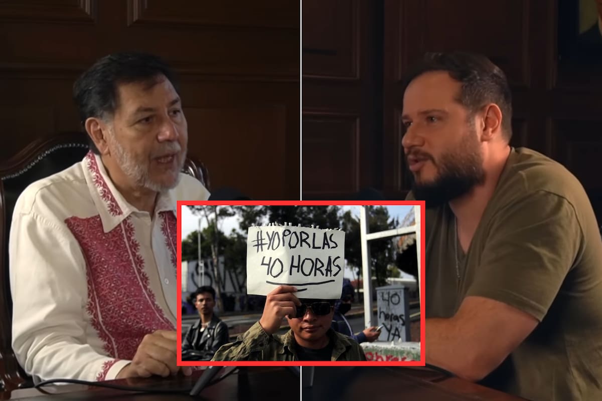 “Se necesita organización": Noroña llama a las 40 horas de jornada laboral