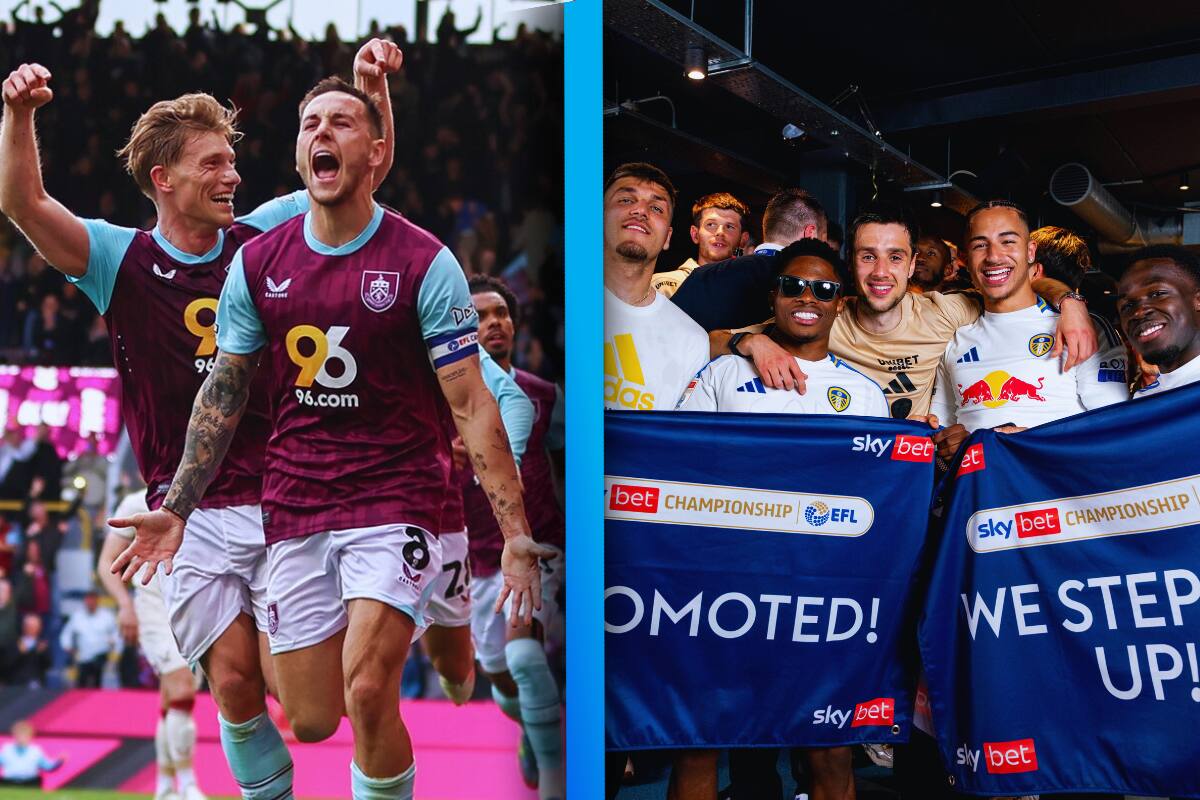 ¡Regresan a la Premier League! Leeds United y Burnley sellan su ascenso a falta de dos jornadas