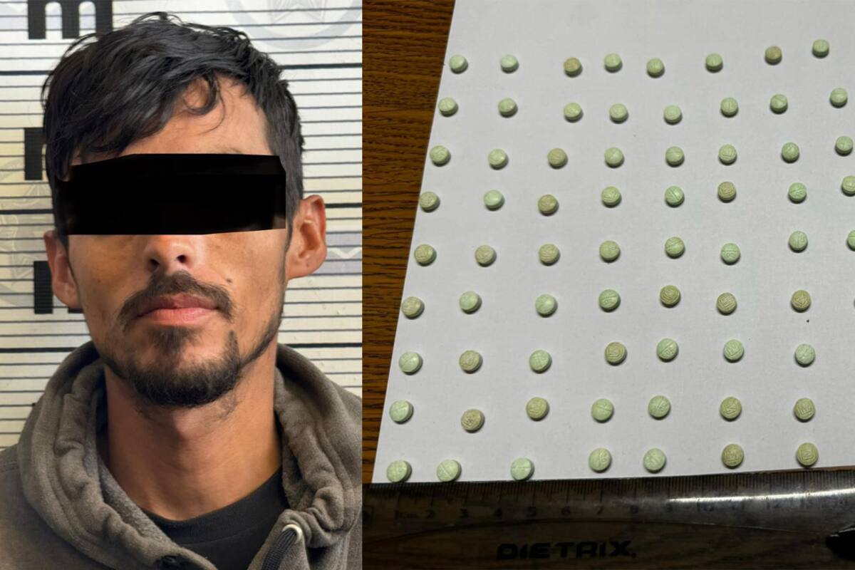 Detienen a uno con pastillas de fentanilo en Rosarito