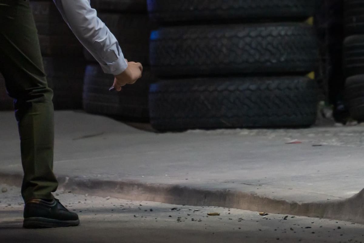 Testigos indicaron que sujetos armados llegaron al lugar y abrieron fuego para luego huir. Foto: Border Zoom