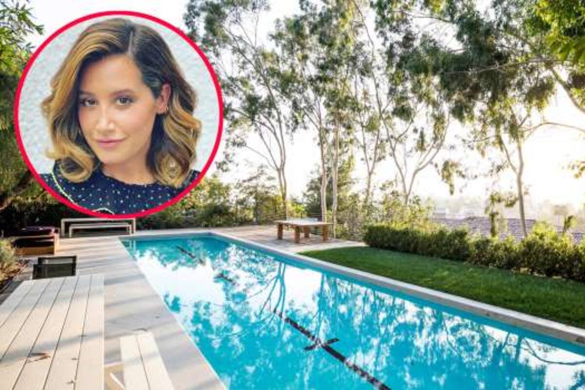 Ashley Tisdale estrena mansión en Hollywood Hills