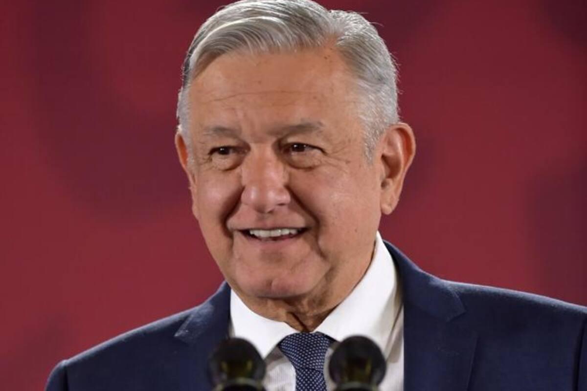Conferencia de AMLO desde Palacio Nacional