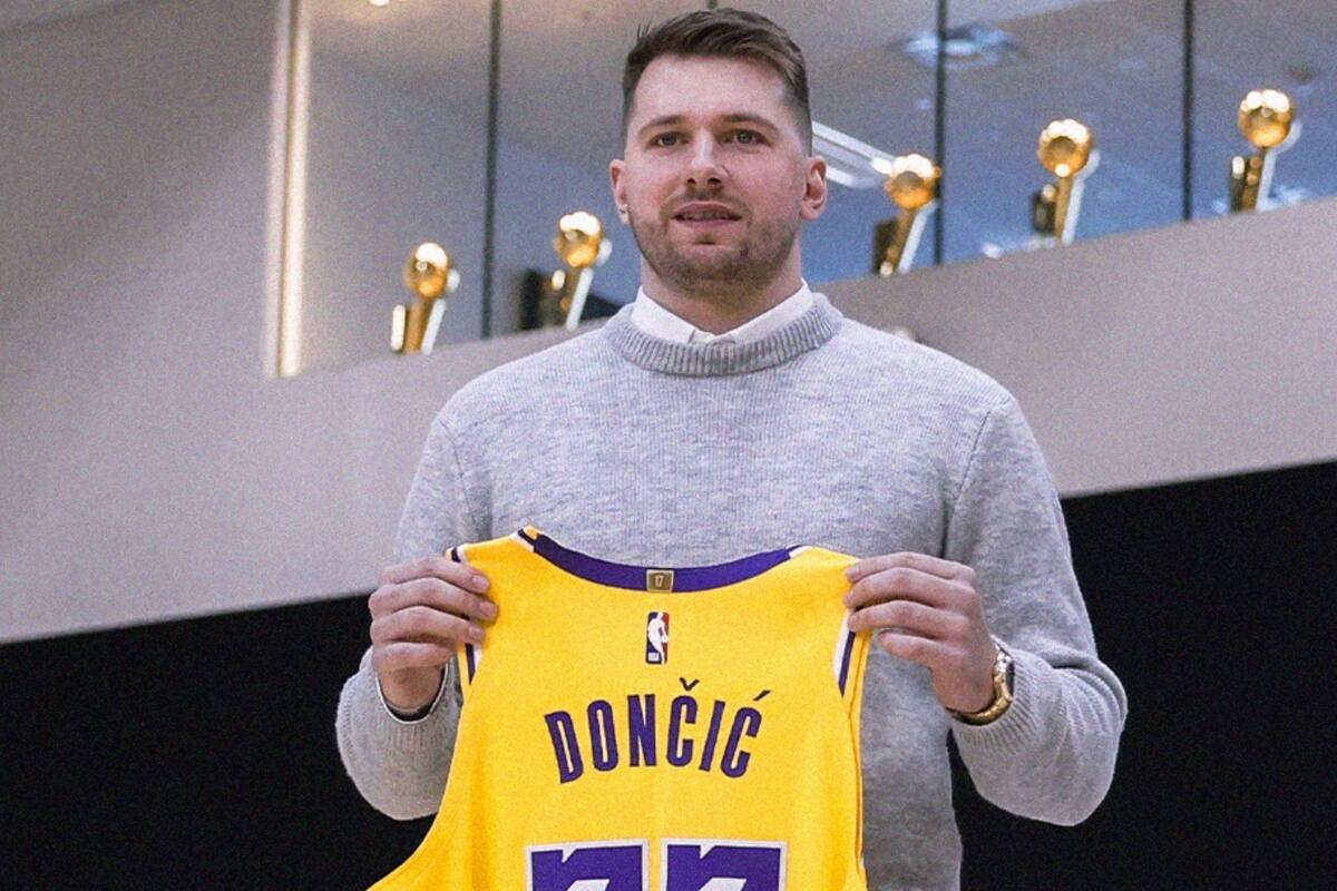 Luka Dončić  no estaría contento con su traspaso a los Lakers