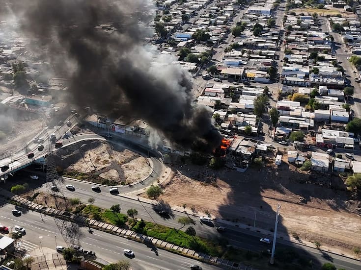 Incendio consume dos casas en la colonia Nueva Esperanza