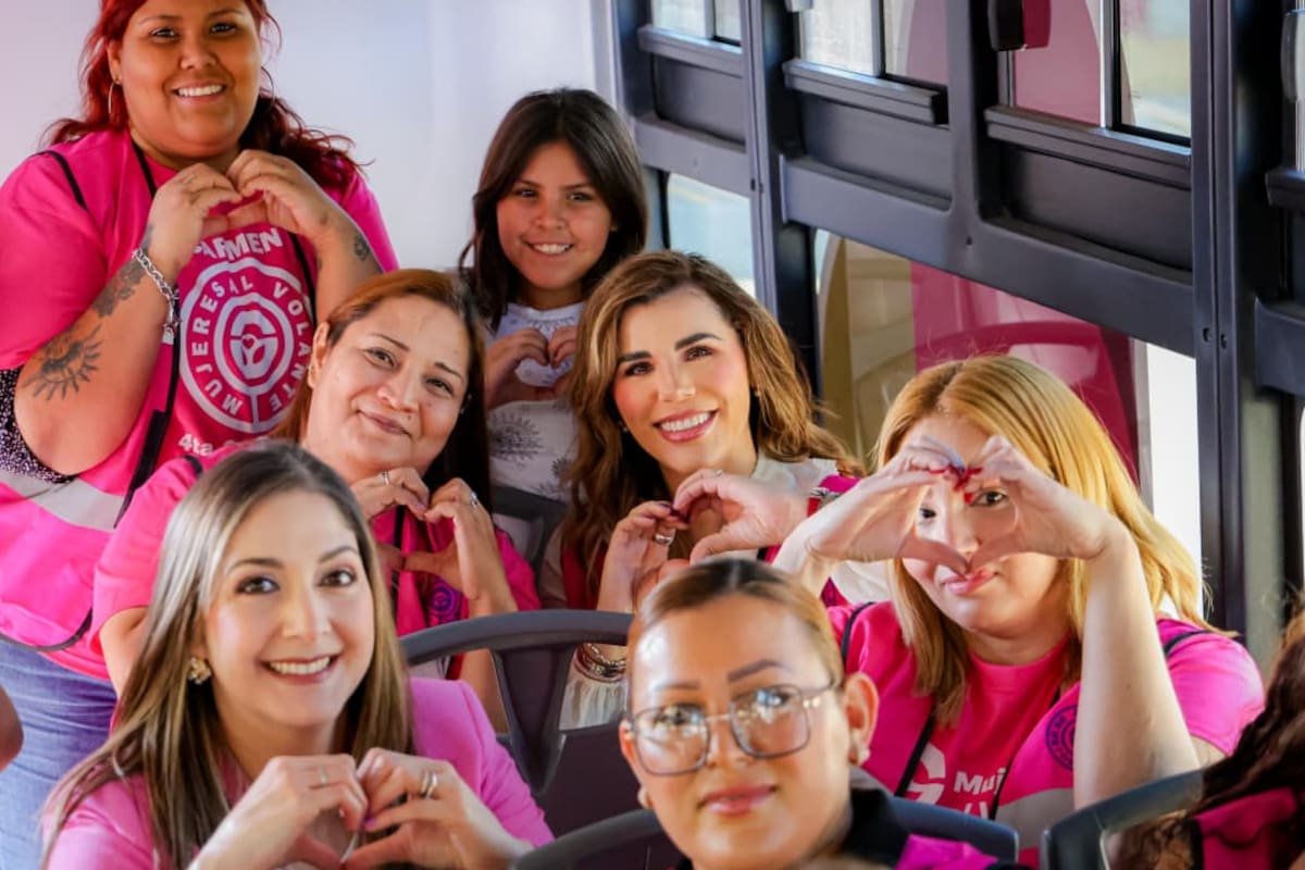 Medio millón de mujeres reciben apoyos violetas y transporte