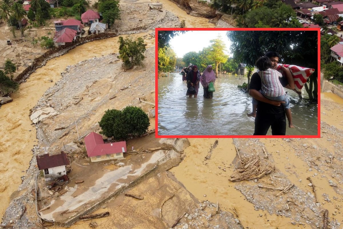 Indonesia enfrenta aislamiento y desesperación tras el paso del ciclón Senyar