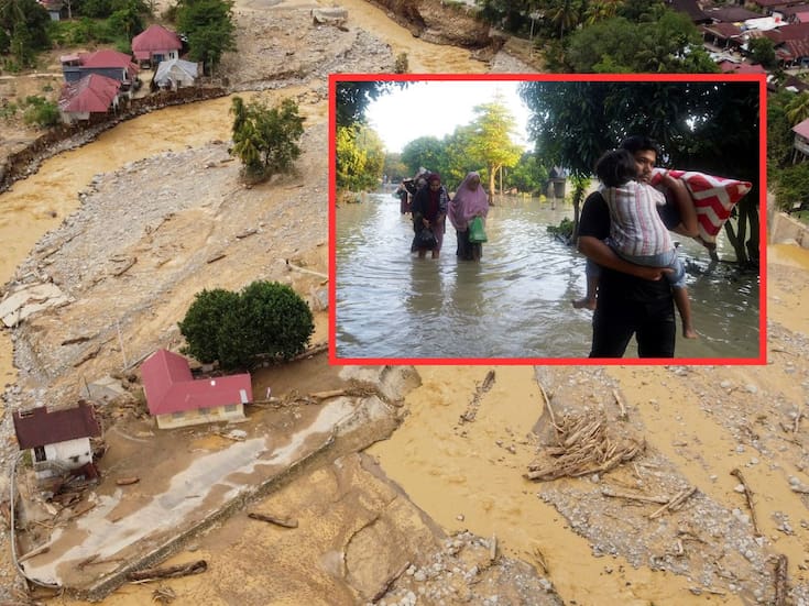 Indonesia enfrenta aislamiento y desesperación tras el paso del ciclón Senyar