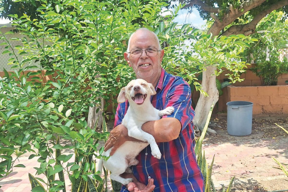 Hombre transforma baldío lleno de basura en un parque con más de 20 especies de plantas en Hermosillo