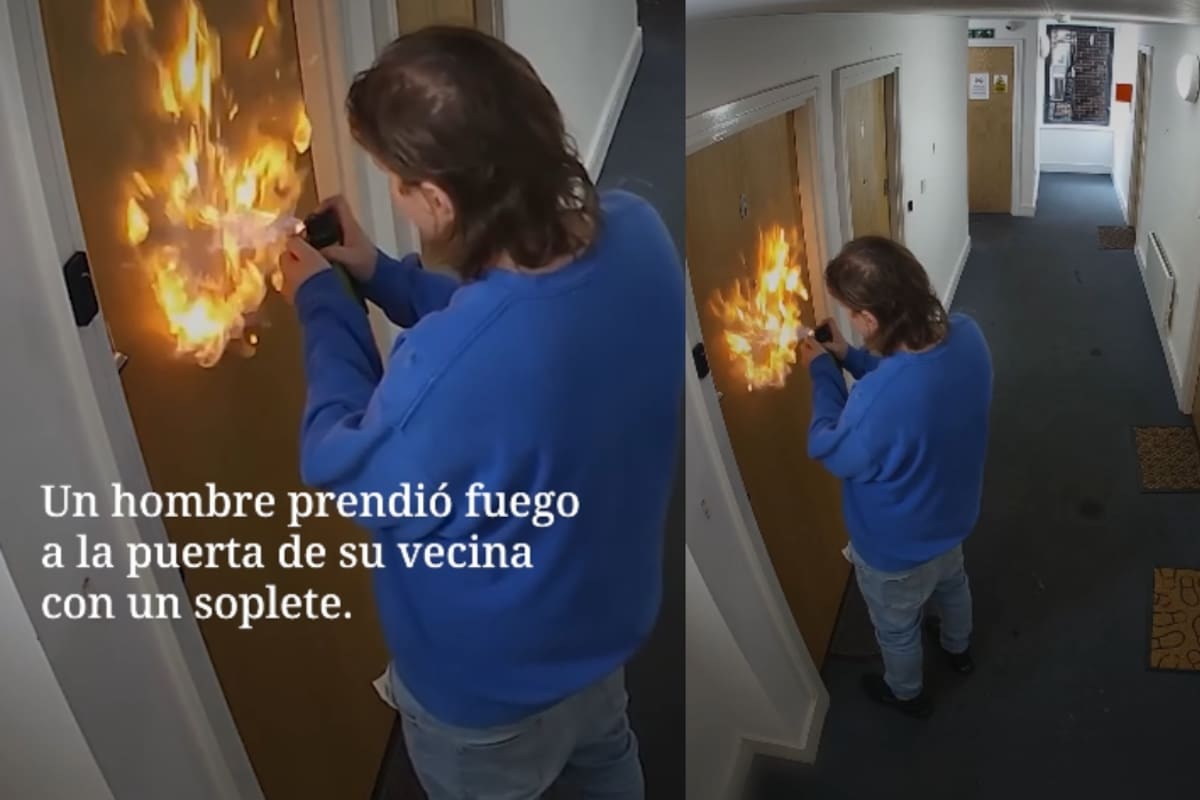 “La vecina y su hija se encontraban dentro al momento del ataque”: hombre prende fuego a la ventana de su vecina con un soplete