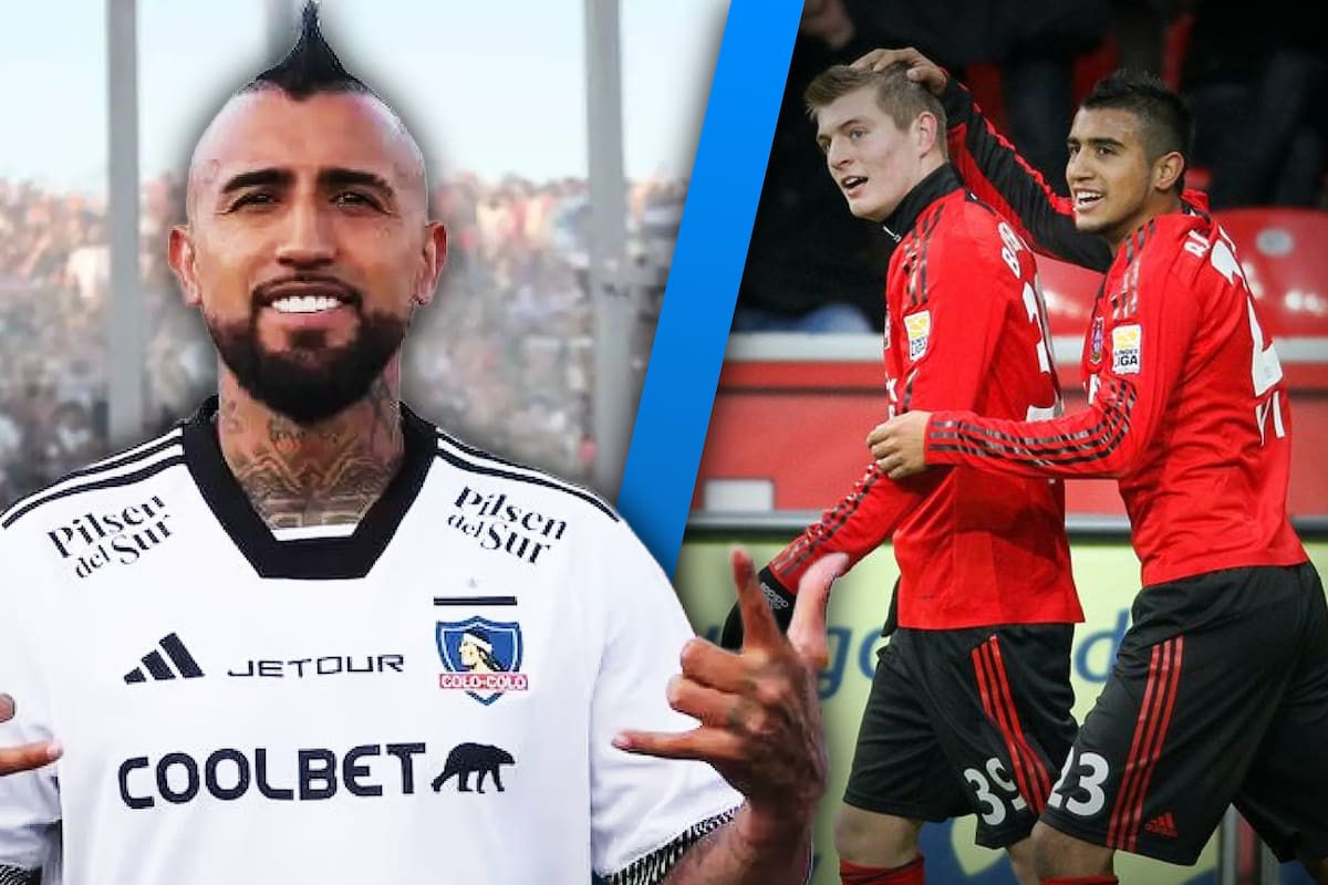 Arturo Vidal dijo que Toni Kroos aprendió mucho de él cuando jugaban en el Bayer Leverkusen