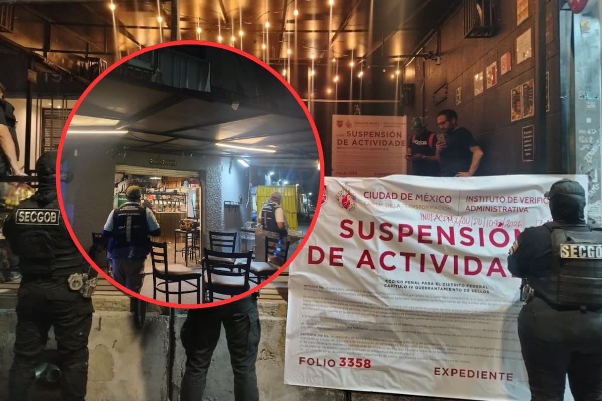 Programa “La Noche es de Todos” en CDMX: operativos nocturnos dejan 29 suspensiones, 10 clausuras y 6 detenidos en dos fines de semana