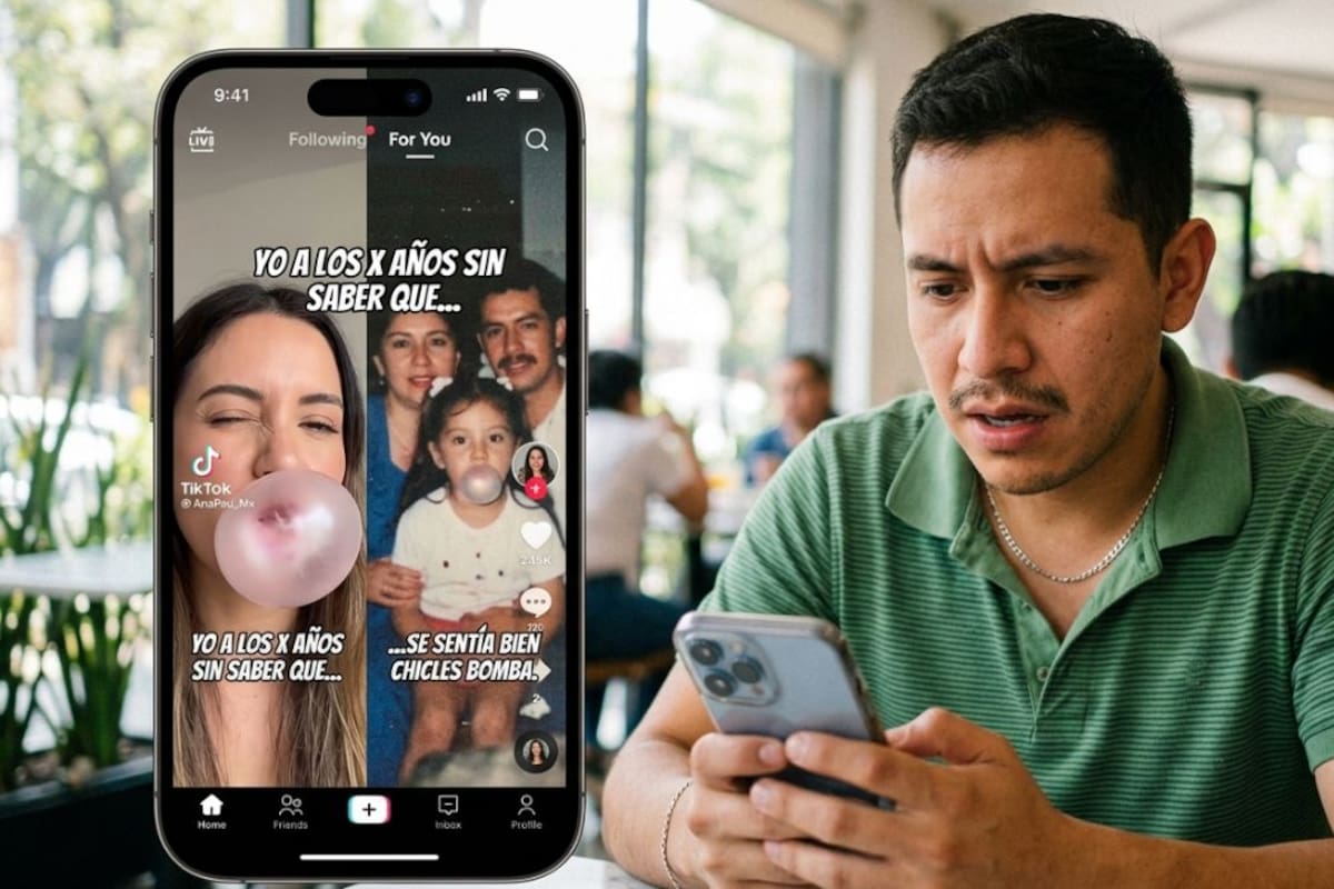 ¿Qué significa “chicles bomba”? El polémico trend de TikTok con fotos infantiles que causa debate en redes