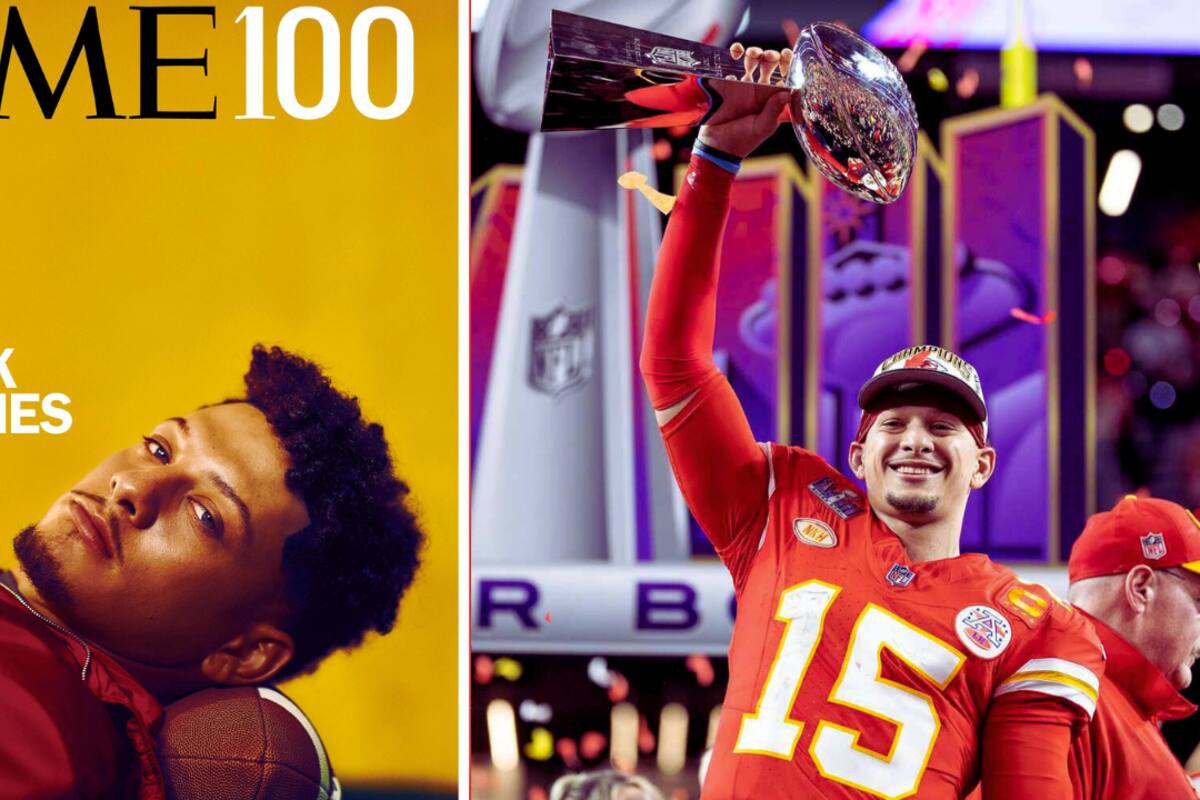 NFL: Patrick Mahomes sale en la portada de TIME 100 'Most Influential People' con tributo a Alex Rodríguez