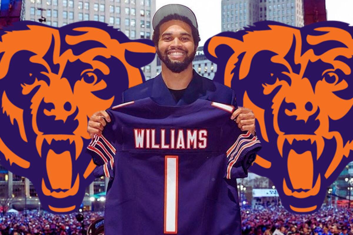 NFL: Caleb Williams fue la primera selección global de este año del draft de la NFL 2024 con los Osos de Chicago