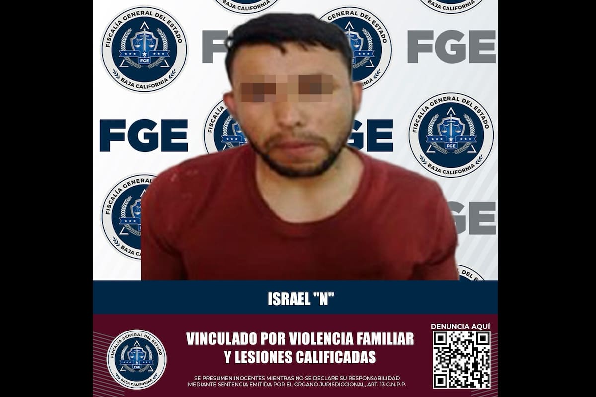 Amenaza y golpea a su expareja mientras cargaba a su hijo; lo vinculan por violencia familiar