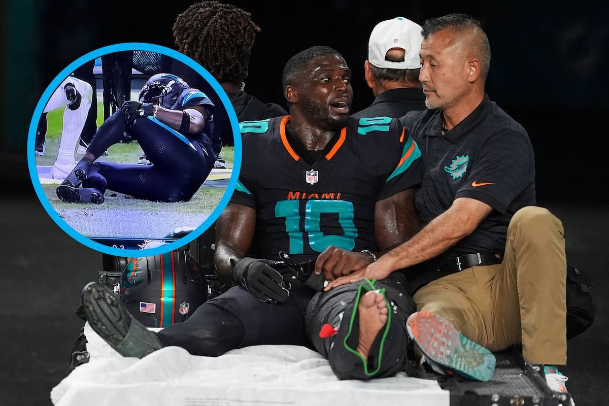Tyreek Hill sufre escalofriante dislocación de rodilla y es más grave de lo pensado: ¿Cuánto tiempo tardará su recuperación?