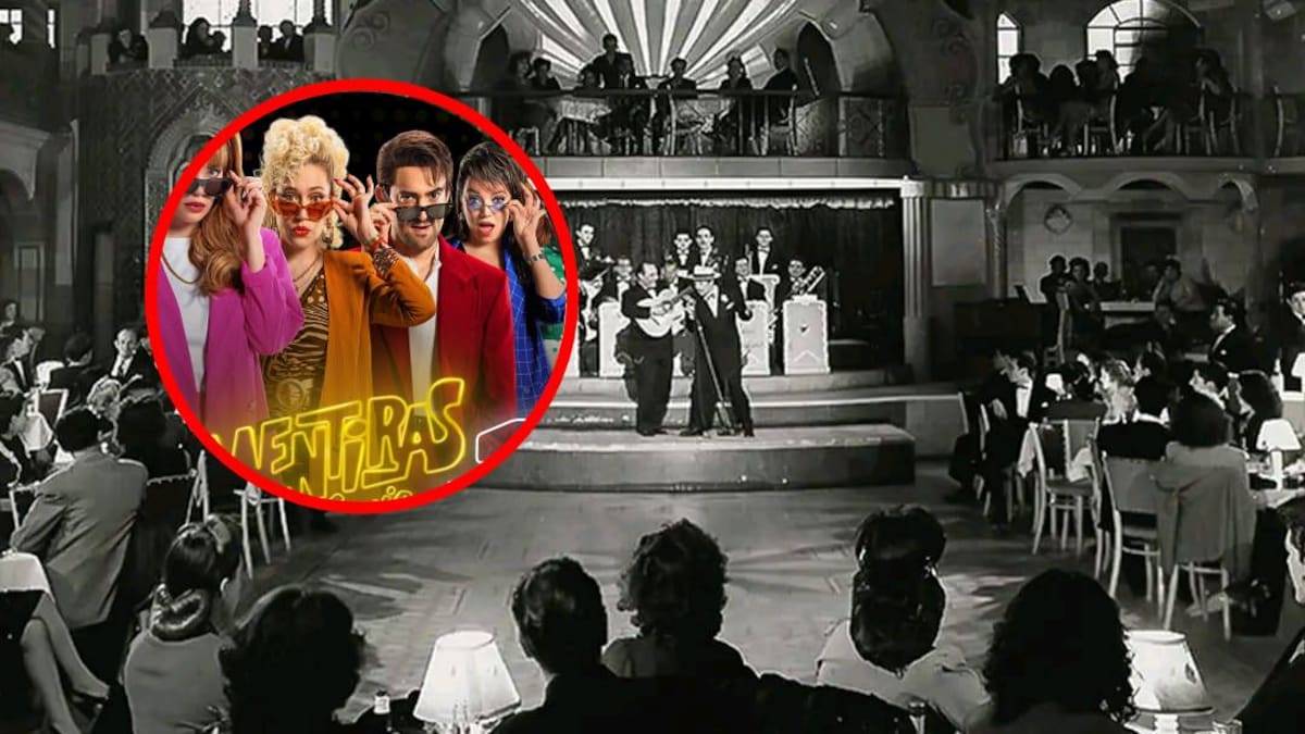 Este era el “El Patio” el salón de baile que aparece en la serie de Mentiras de Prime Video