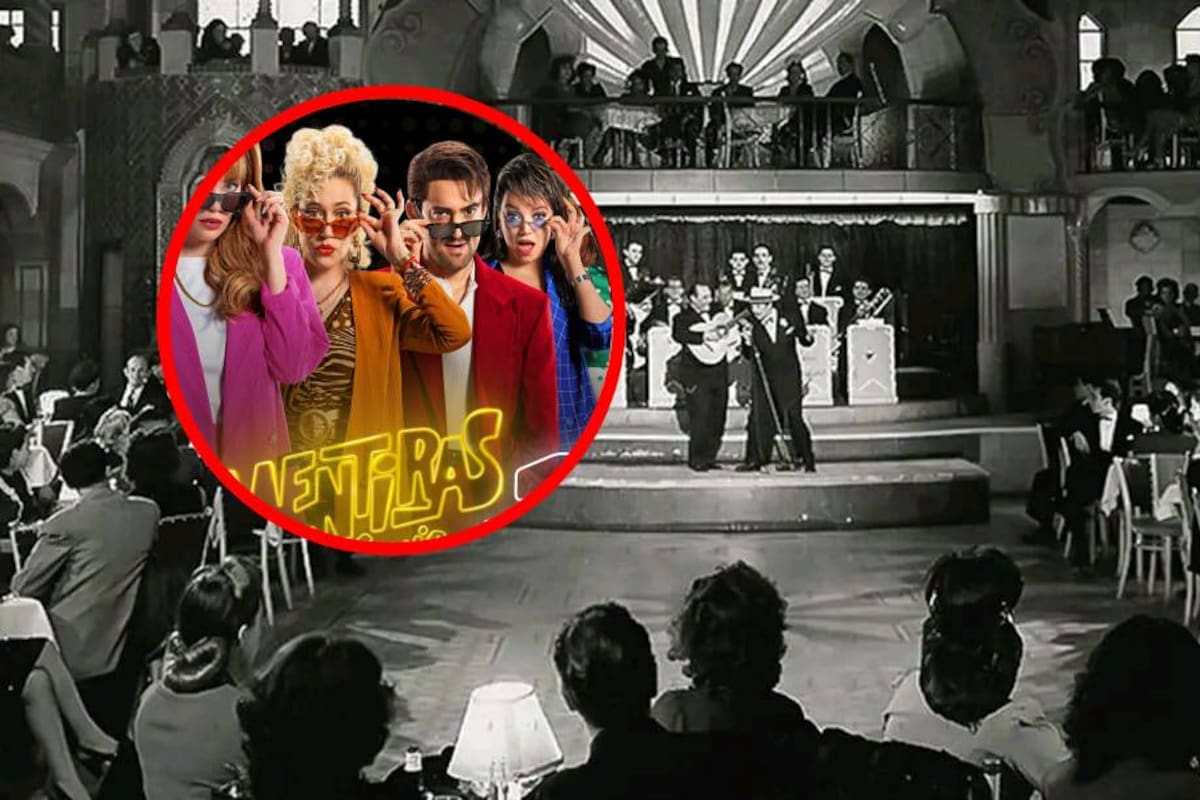 Este era el “El Patio” el salón de baile que aparece en la serie de Mentiras de Prime Video