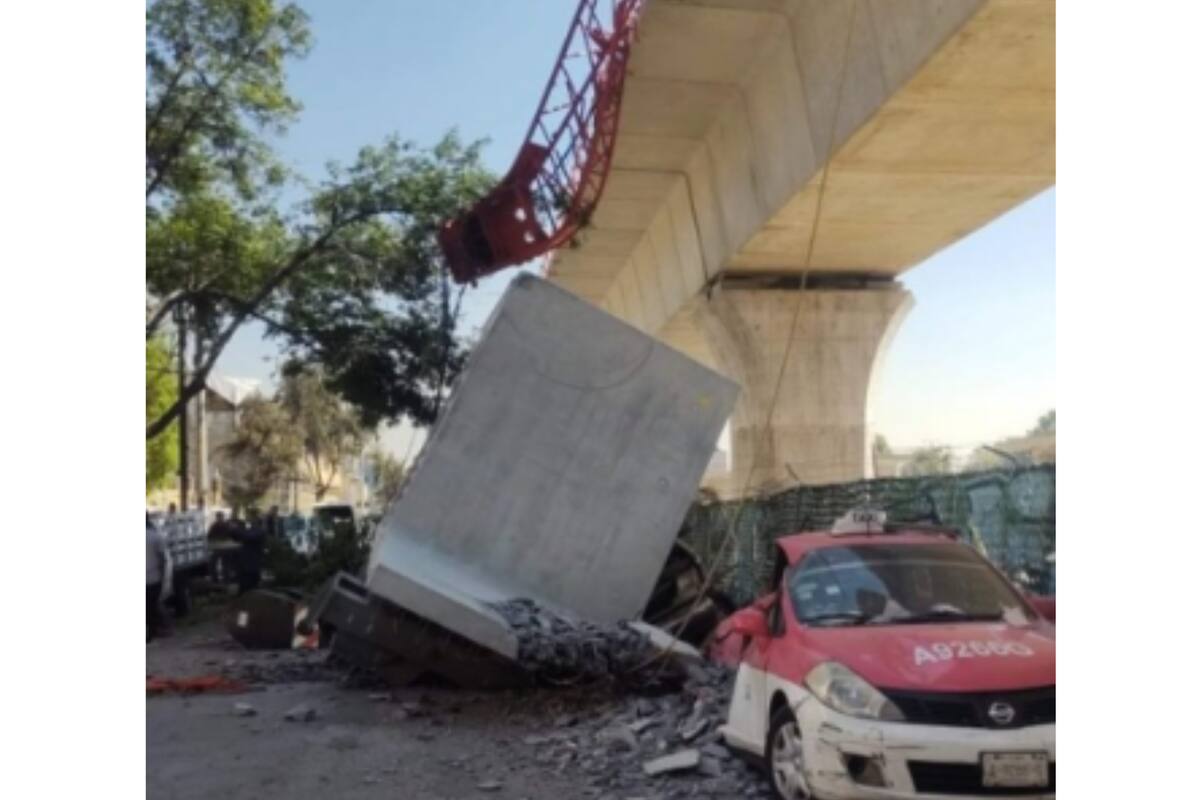 Testigo del desplome en el Tren Interurbano México–Toluca: "Sentí como si estuviera temblando"