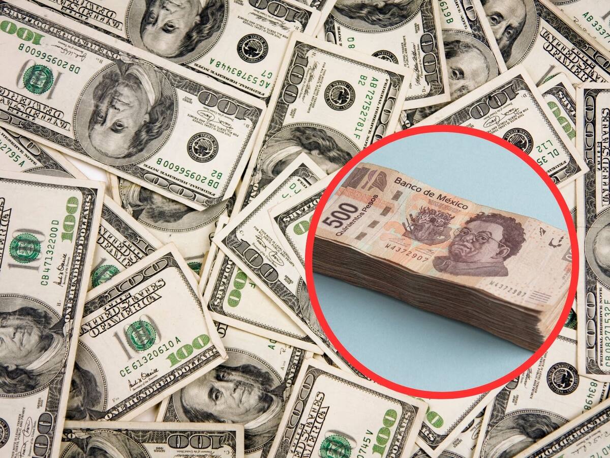 El peso mexicano sufre depreciación frente al dólar. | Crédito: Canva