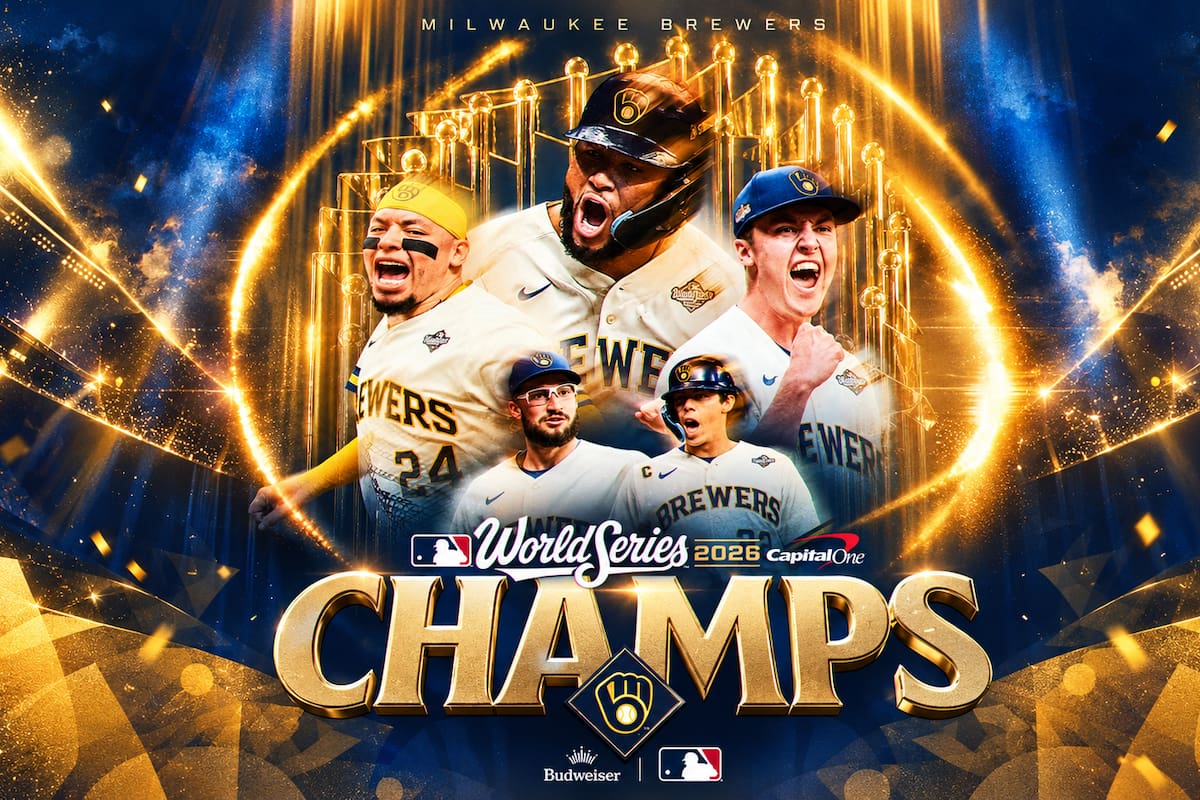 ¡56 años de espera terminaron! Brewers de Milwaukee conquistan su primera Serie Mundial tras vencer a Rays de Tampa Bay