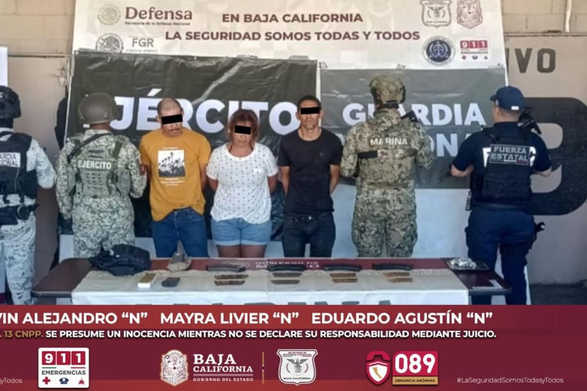 Aseguran droga, cartuchos y vehículo con reporte de robo en San Felipe