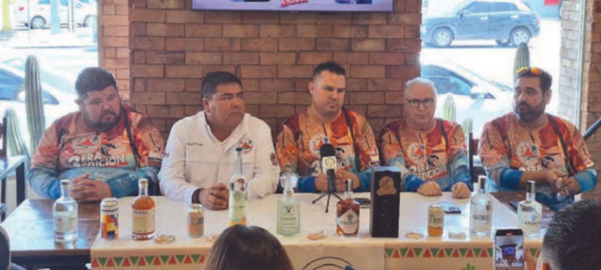 Organizadores del Festival Gastronómico “Tuka Sawa” dieron detalles del evento que se realizará en San Carlos, Guaymas, el próximo 20 de septiembre. FOTO: MAYRA ECHEVERRÍA