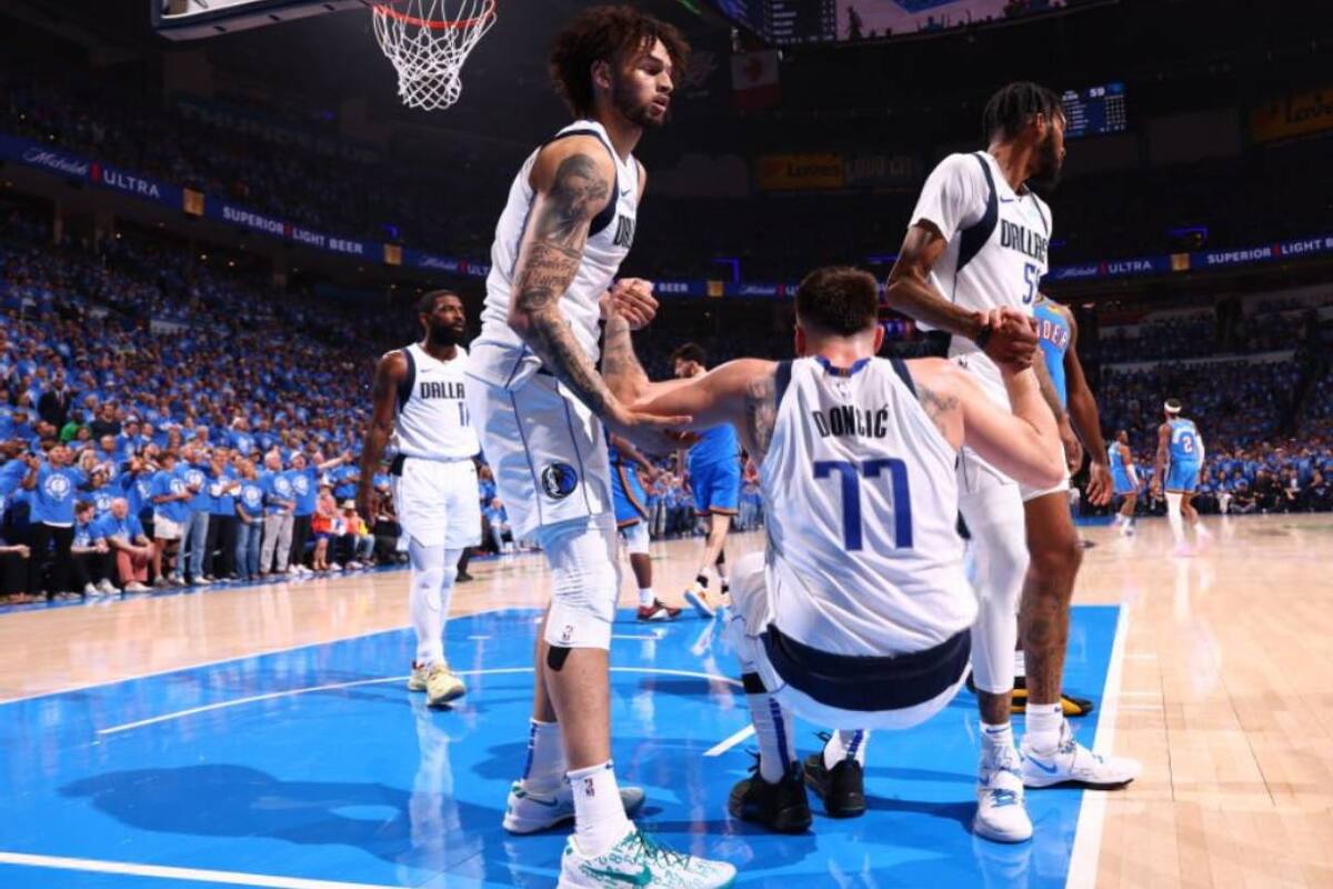 Luka Doncic en duda para el Juego 3 contra el Thunder