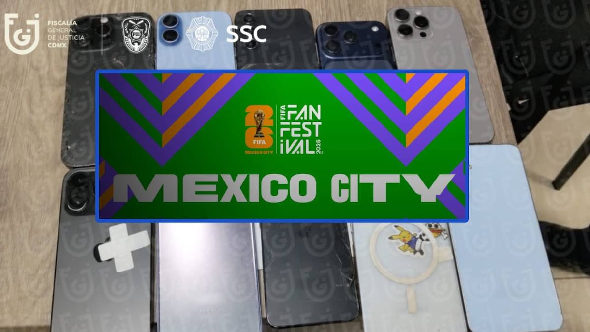 ¿Te robaron el celular en el Fan Fest del Zócalo? Fiscalía CDMX recupera 23 teléfonos y esto deben hacer las personas que quieran recuperarlos