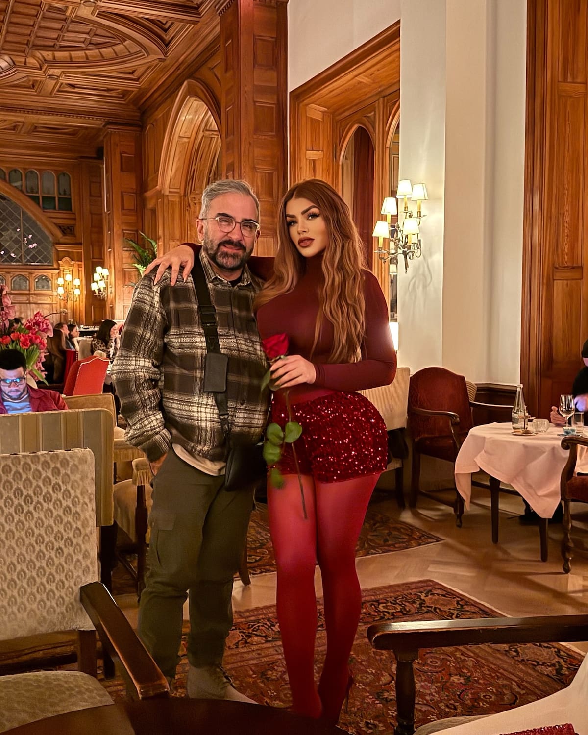 Vicente Fernández Jr. y Mariana González / Instagram @marianagp01